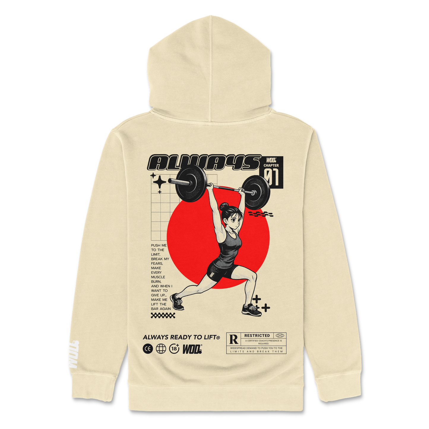 ALWAYS ANIME HOODIE