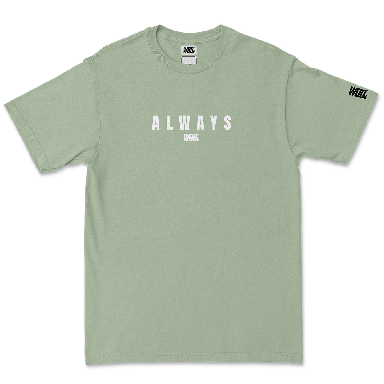 ALWAYS GANG OVERSIZE TEE AQUA GRAY