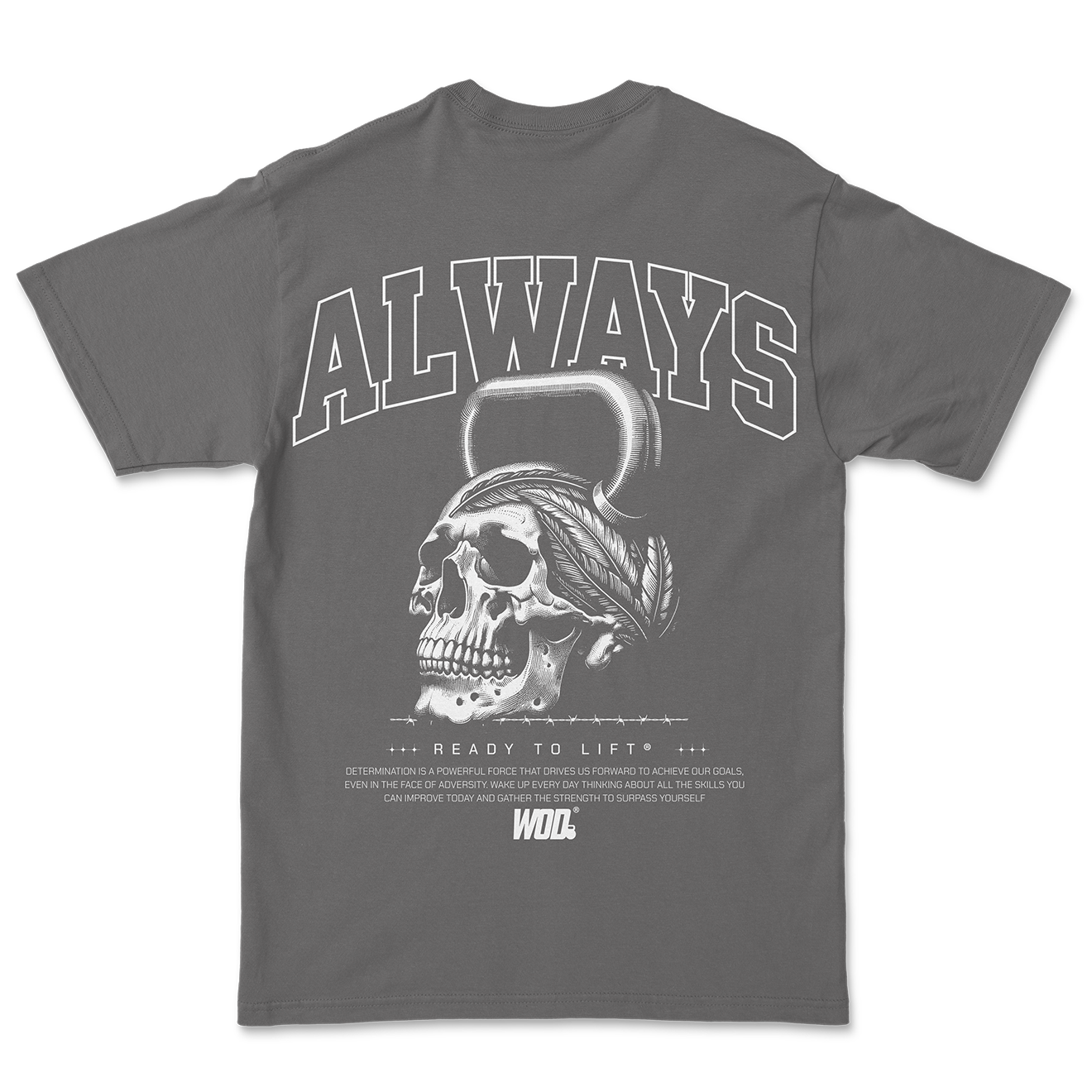 ALWAYS SKULL PLAYERA WOD OVERSIZE