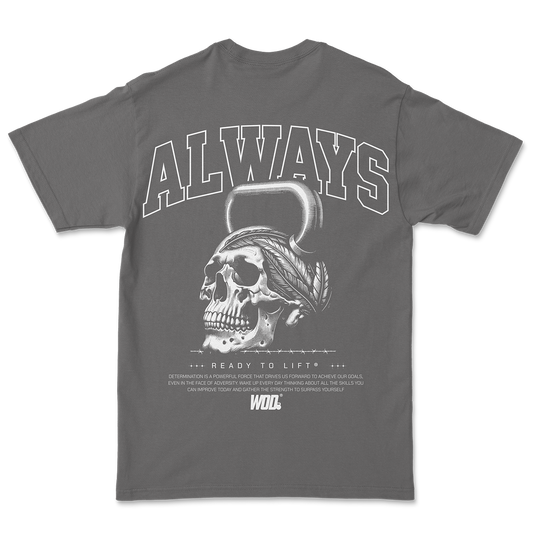 ALWAYS SKULL PLAYERA WOD OVERSIZE