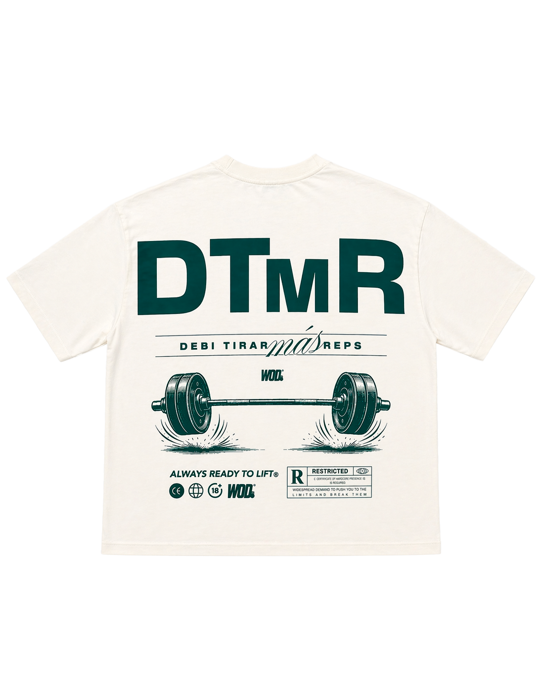 DTMR PLAYERA WOD ARTIC OVER BOXY
