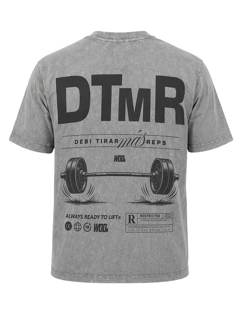 Playera WOD Básica Mineral DTMR