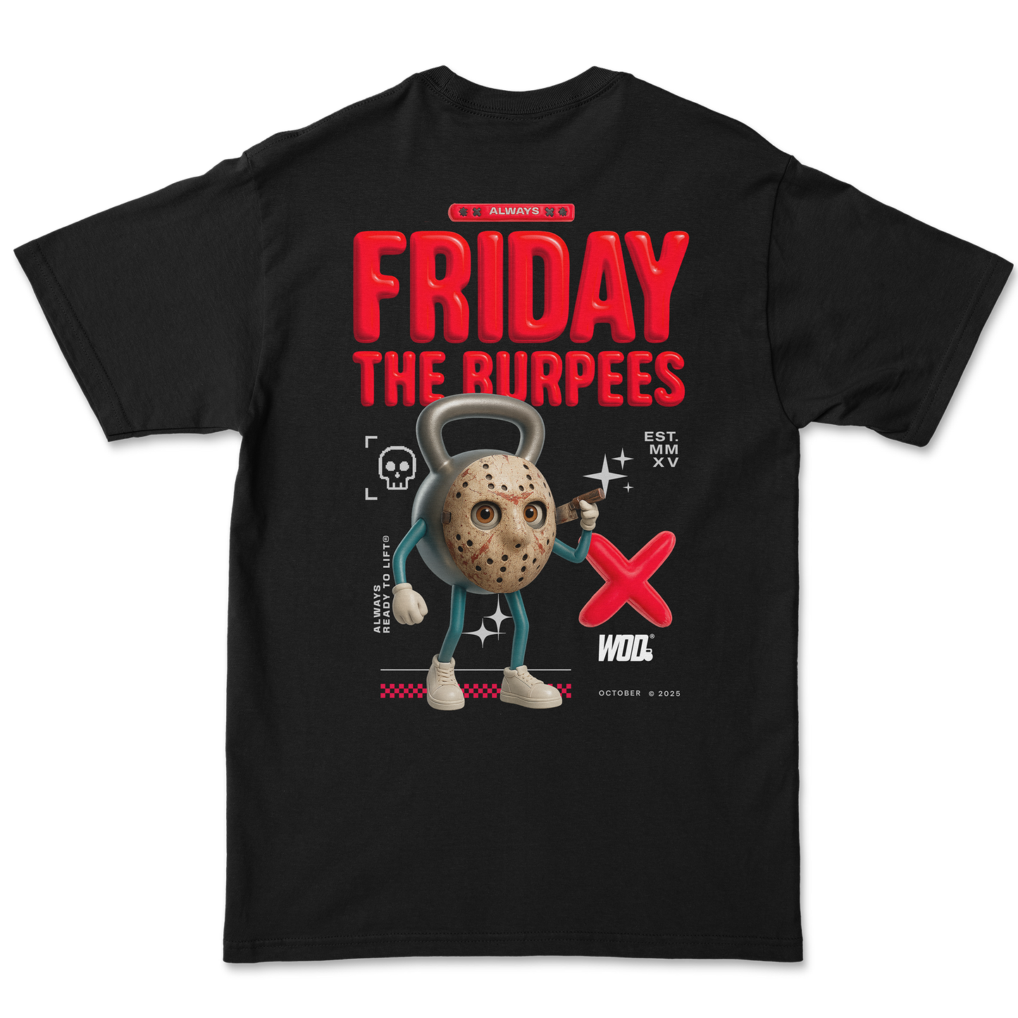 KB® HALLOWEEN LIMITED – JASON EDITION – Oversize – Espalda (Jason Edition)