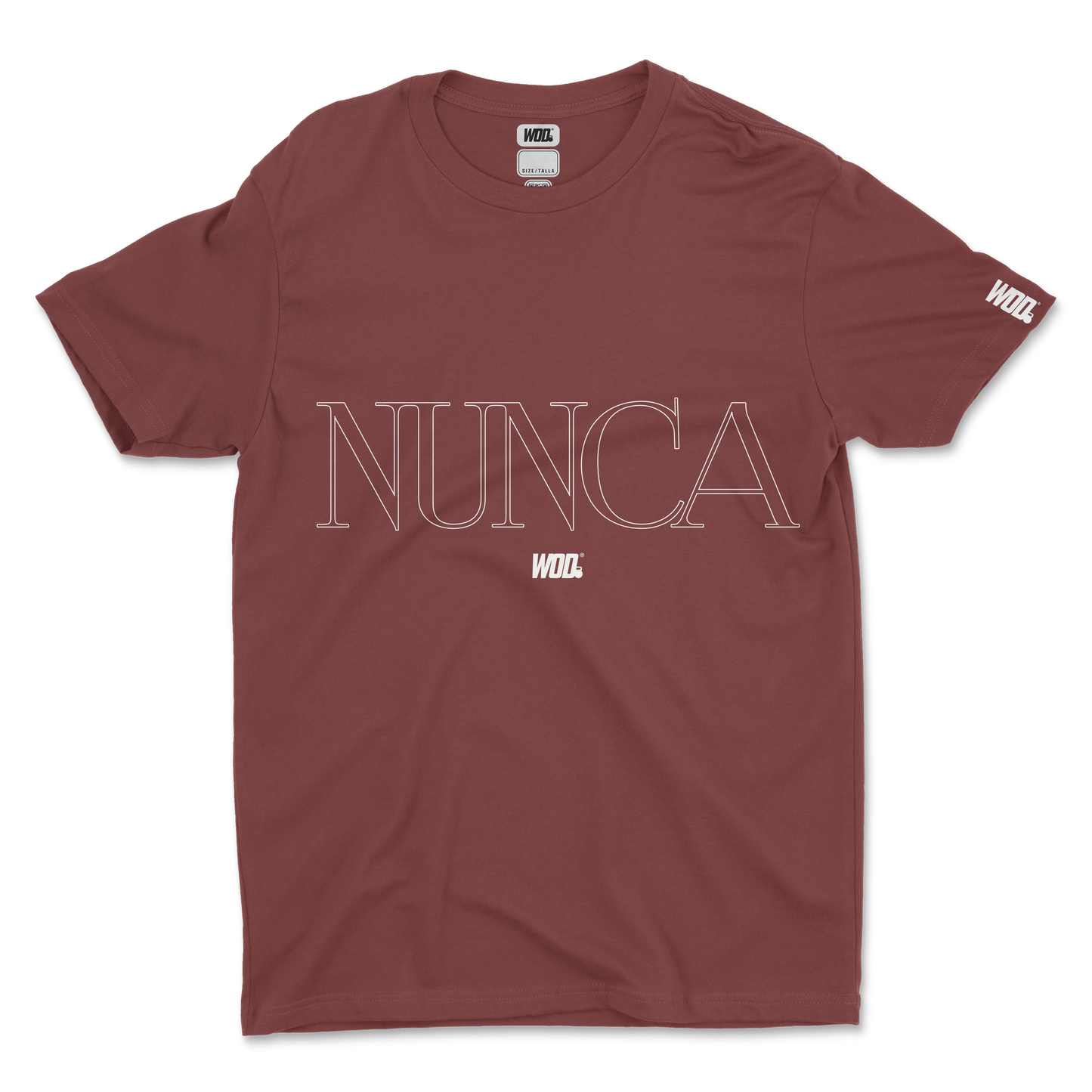 NUNCA WOD Playera