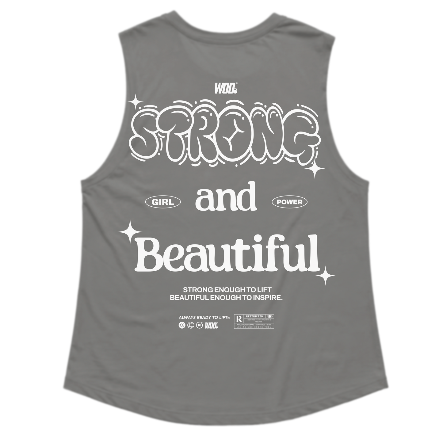 Strong & Beautiful Tank Crop