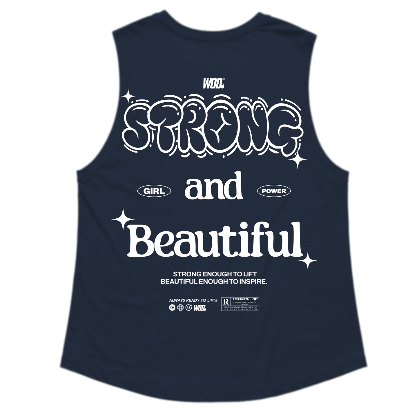 Strong & Beautiful Tank Crop