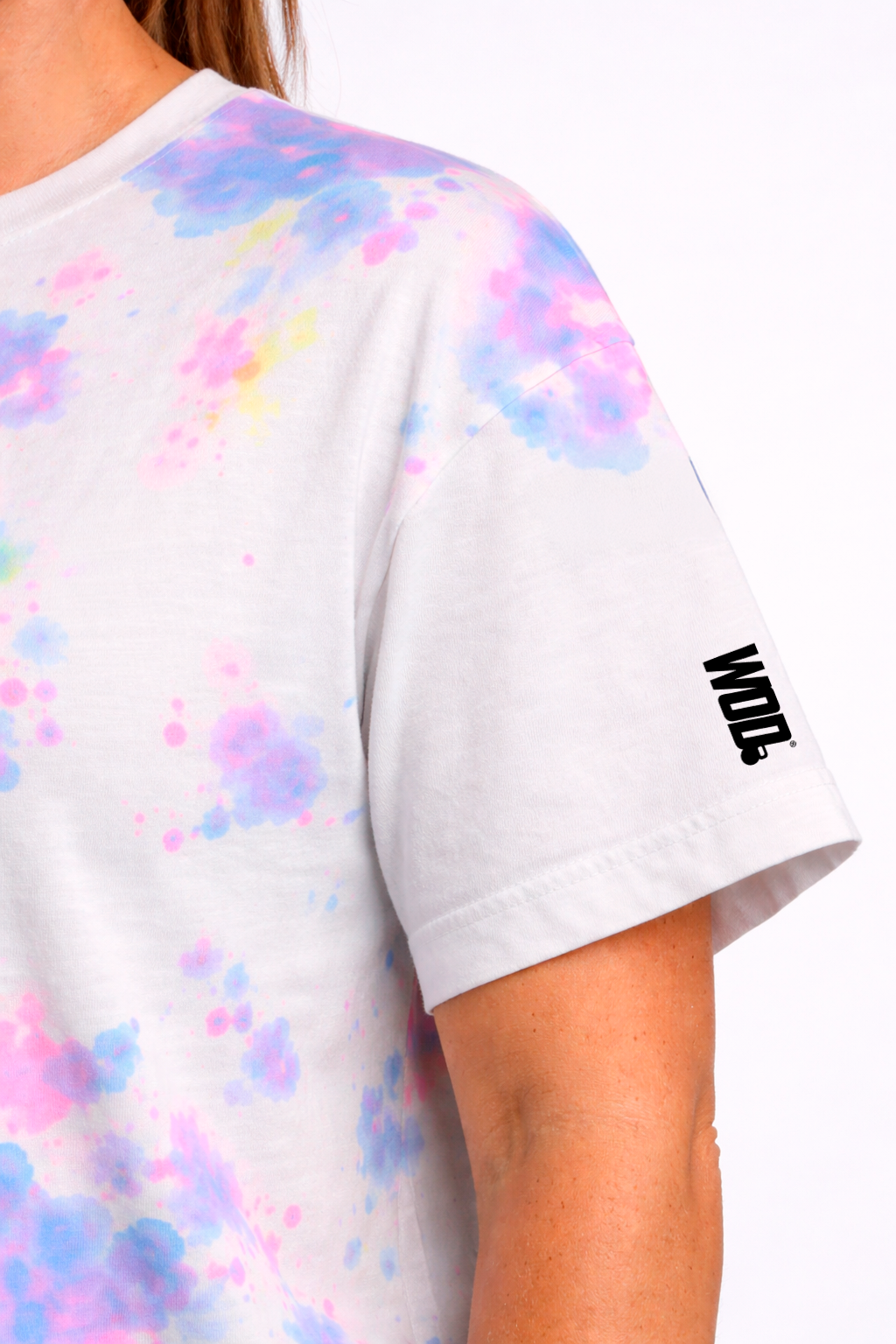 Playera Oversize RUN Mother Always Fucker RUN – Neon Tie Dye